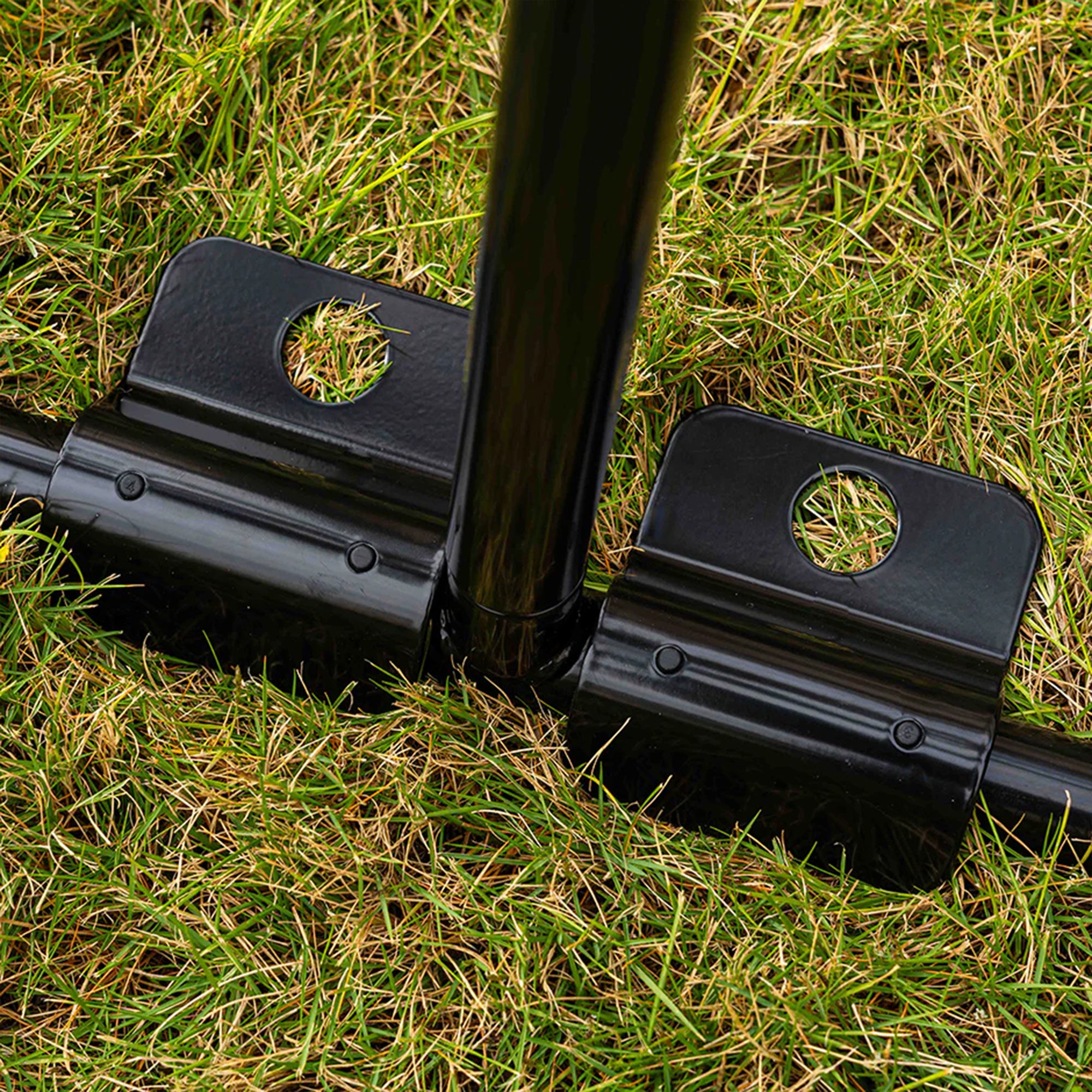 Springfree Trampoline Ground Anchor Kit, Heavy Duty Trampoline Accessory, Black - VMInnovations