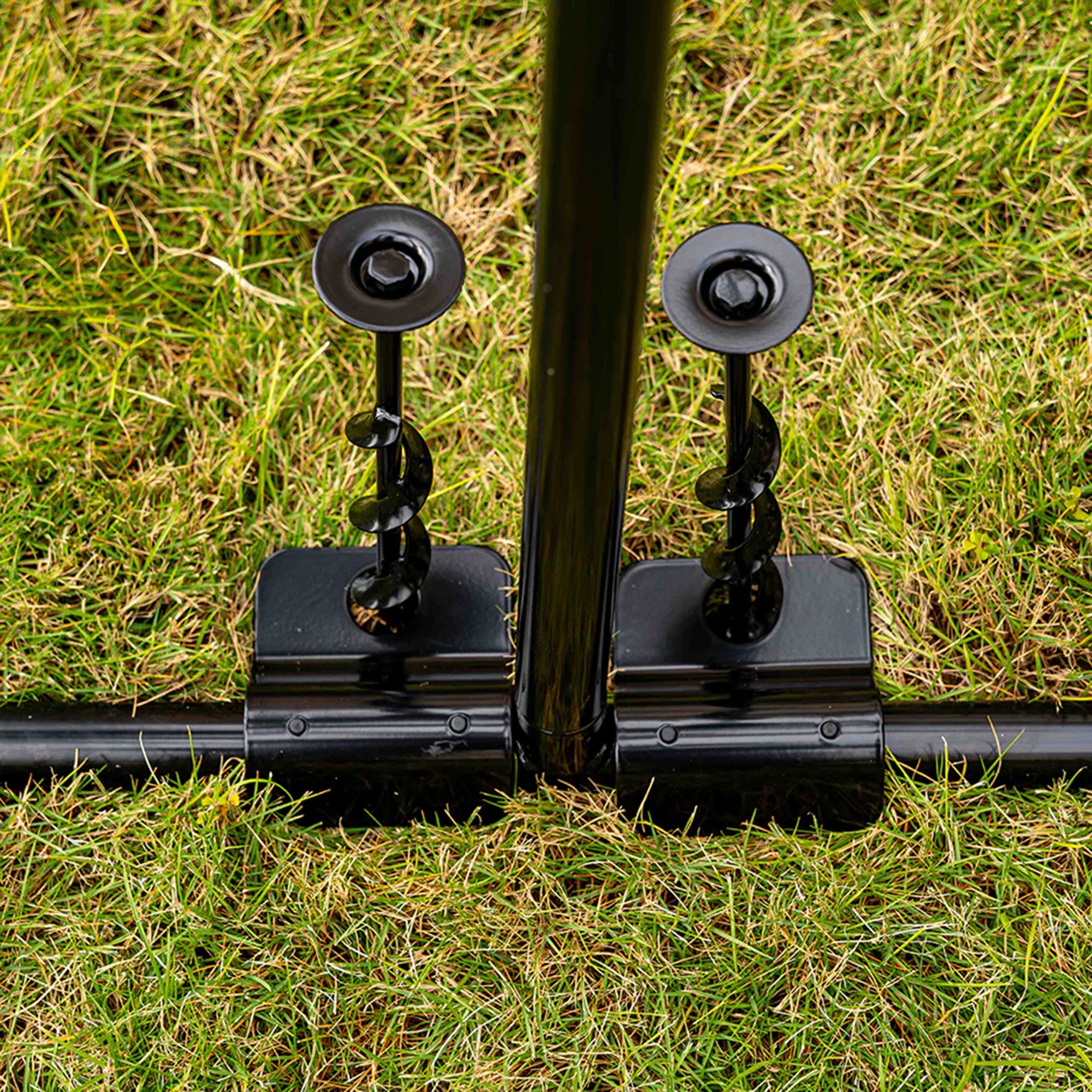Springfree Trampoline Ground Anchor Kit, Heavy Duty Trampoline Accessory, Black - VMInnovations
