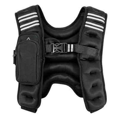 BalanceFrom 8 lb Weighted Nylon Tactical Vest with Quick Release & Phone Pouch