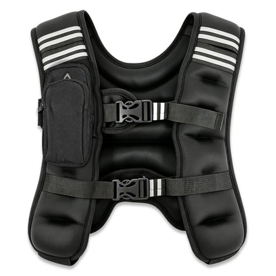BalanceFrom 12 lb Weighted Nylon Tactical Vest with Quick Release & Phone Pouch