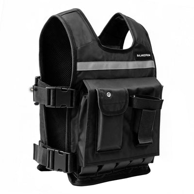 BalanceFrom 40 lb Weighted Training Vest with Quick Release and Breathable Mesh