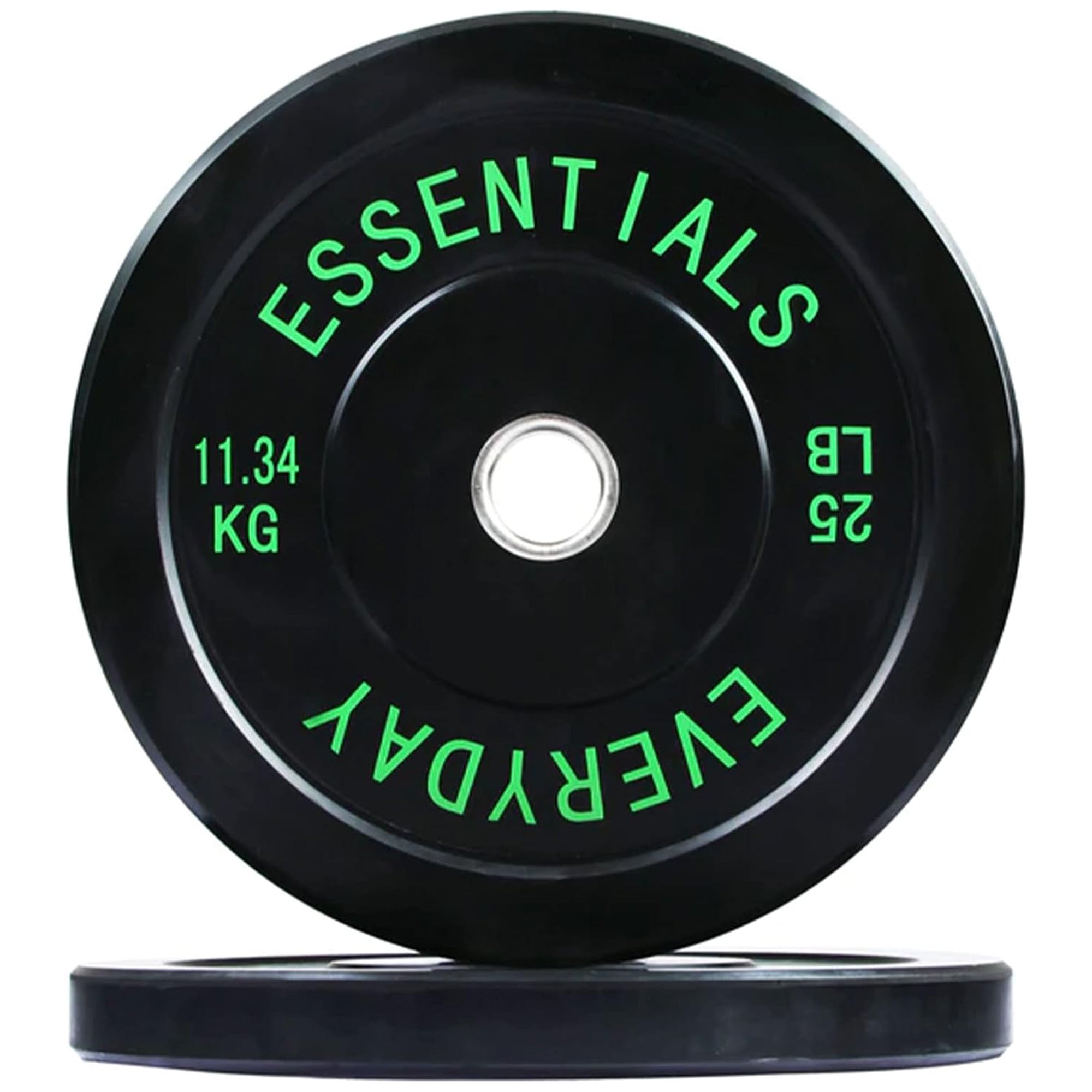 BalanceFrom Olympic Rubber Bumper Plate Set of 10, 15, 25, 35, and 45 lb Weight