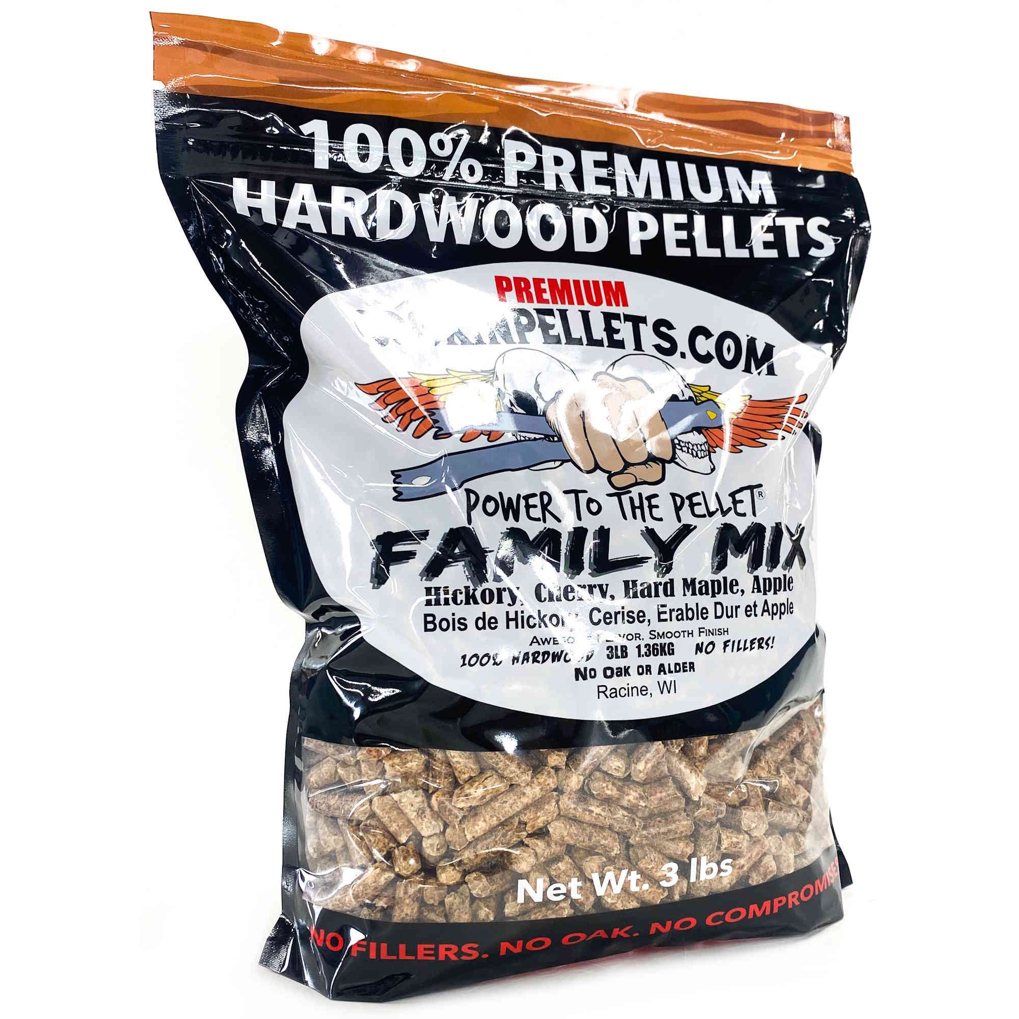 CookinPellets Natural Hardwood BBQ Grill Pellets, 5 Flavor Bundle, 25 3 lb Bags
