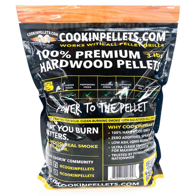 CookinPellets Pizza Perfection Wood Pellets for Indoor & Outdoor Smoker, 3Lbs - VMInnovations