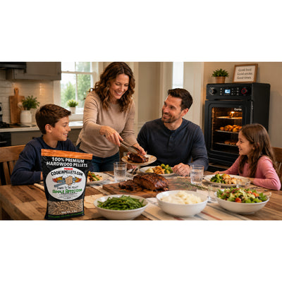 CookinPellets Apple Affection Wood Pellets for Indoor & Outdoor Smoker, 3Lbs - VMInnovations