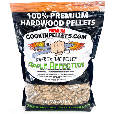 CookinPellets Apple Affection Wood Pellets for Indoor & Outdoor Smoker, 3Lbs - VMInnovations