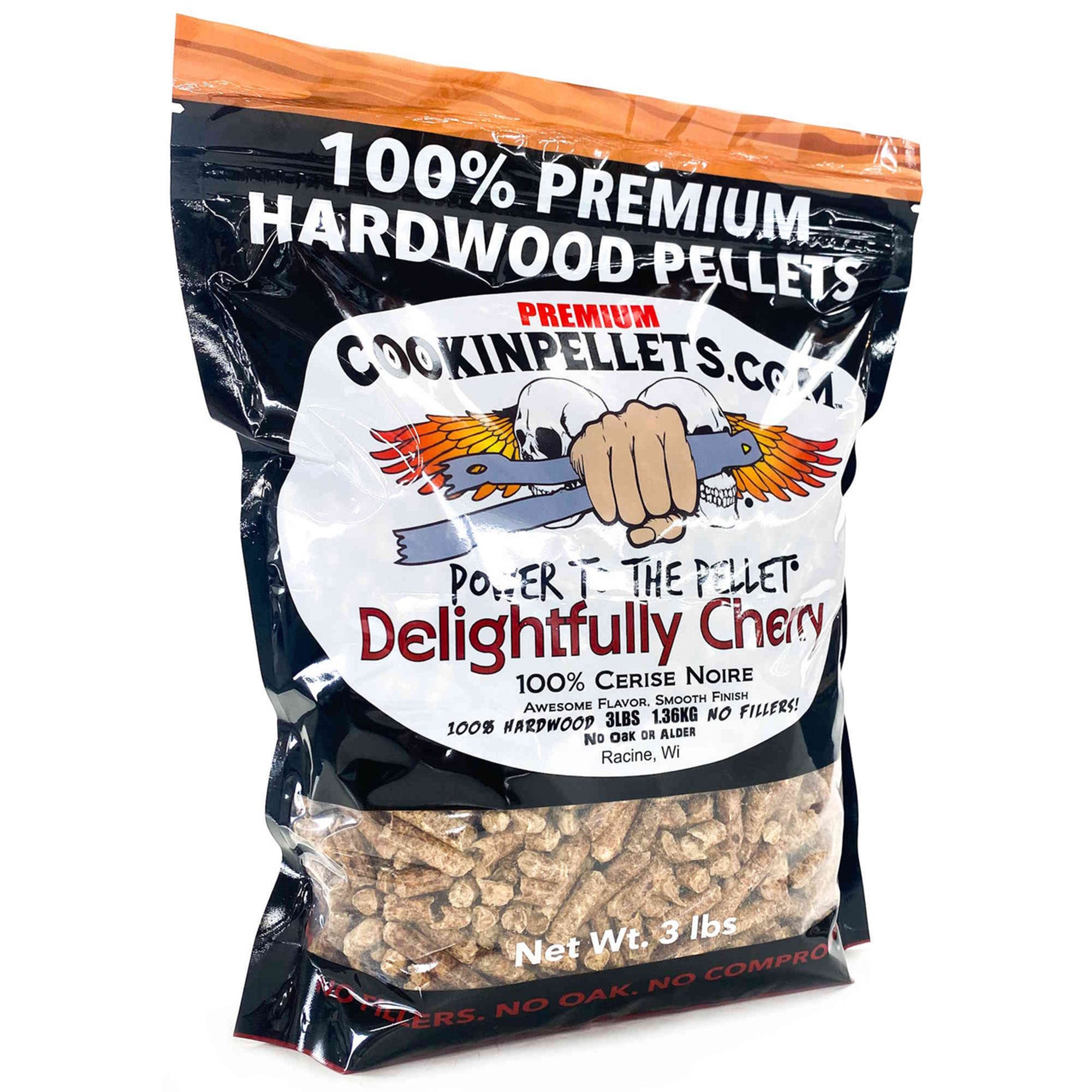 CookinPellets Natural Hardwood BBQ Grill Pellets, 5 Flavor Bundle, 25 3 lb Bags