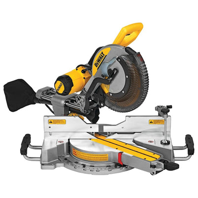 Dewalt 12" Double-Bevel Sliding Compound Miter Saw, 15 Amp Power Tool (Renewed)