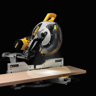 Dewalt 12" Double-Bevel Sliding Compound Miter Saw, 15 Amp Power Tool (Renewed)