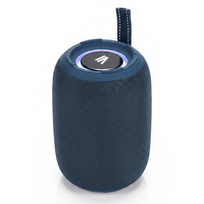 Max Power MPD395 Pulse Boom Portable Bluetooth Speaker with Heavy Bass, Blue - VMInnovations