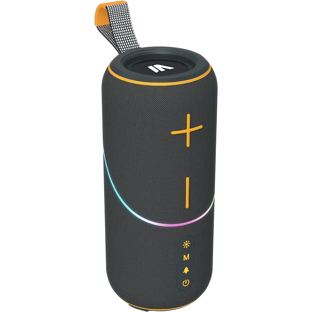 Max Power MPD672 Pulse Xtreme Portable Bluetooth Speaker with Heavy Bass, Black