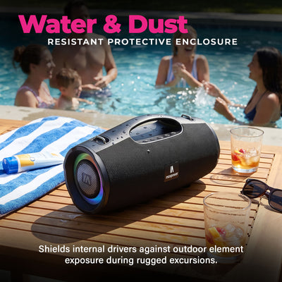 Max Power Ultra Pro M2 Portable, Wireless and Rechargeable Bluetooth Speaker - VMInnovations