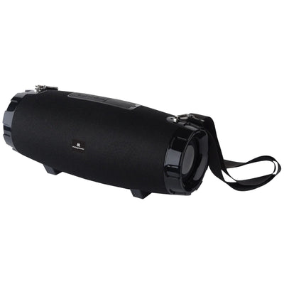 Max Power MPD526 Cyclone 2.0 Rechargeable Bluetooth Speaker, Carry Strap, Black