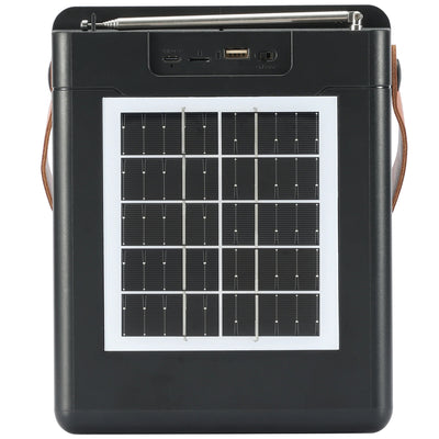 Max Power Solar Beat Bluetooth Speaker with Solar Charging and Type C Charging