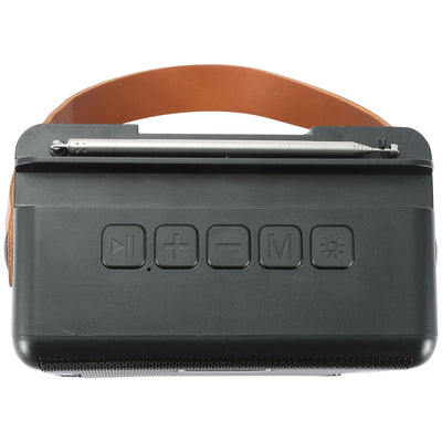Max Power Solar Beat Bluetooth Speaker with Solar Charging and Type C Charging