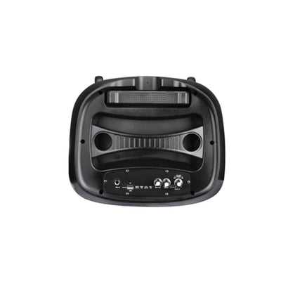 Max Power Rumble 12 Karaoke Bluetooth Trolley Speaker with Adjustable DJ Stand