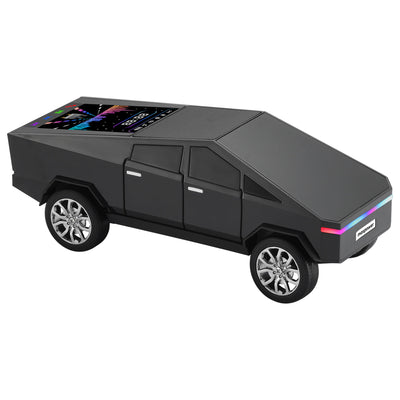 Max Power Cybertruck Wireless Bluetooth Speaker with Front LED Lights, Black