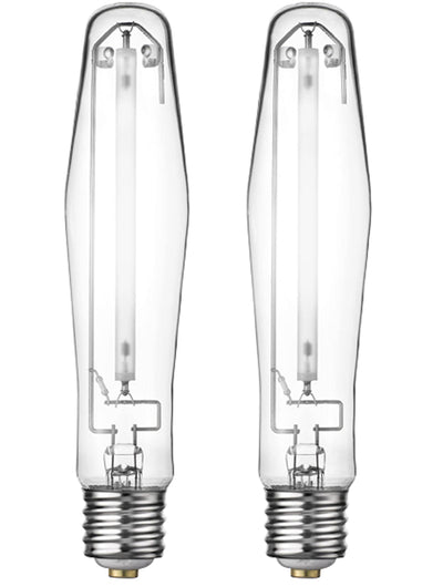 (2) Eye Hortilux 600W Super HPS Hydroponics Enhanced Spectrum Grow Light Bulbs