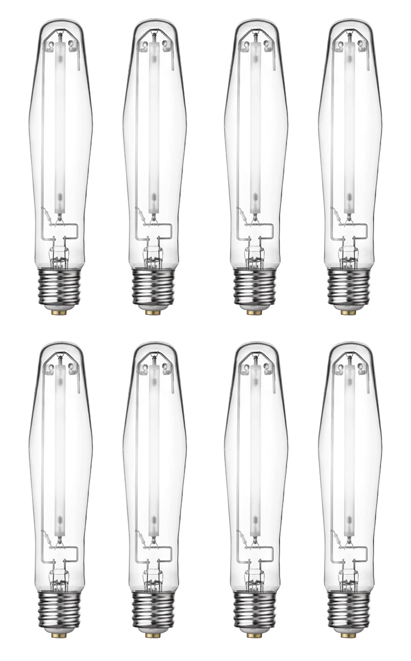 (8) Eye Hortilux 600W Super HPS Hydroponics Enhanced Spectrum Grow Light Bulbs