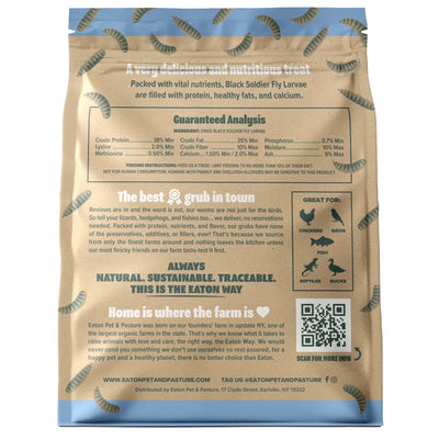 Eaton Pet and Pasture Premium Grubs, High-Calcium Treat for Chickens, Ducks, 5Lb - VMInnovations