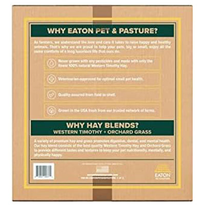 Eaton Pet and Pasture Western Timothy Hay Orchard Blend for Pets, (Open Box)