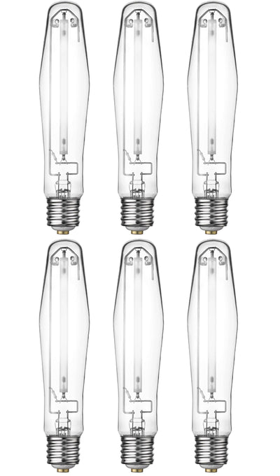 (6) Eye Hortilux 600W Super HPS Hydroponics Enhanced Spectrum Grow Light Bulbs