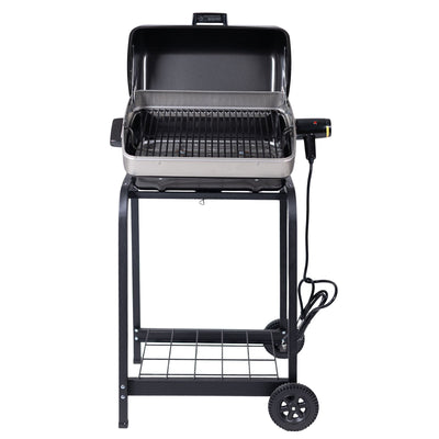 Americana Grills 3-Zone Cart Electric Grill, Outdoor Rolling Cart, Graphite - VMInnovations