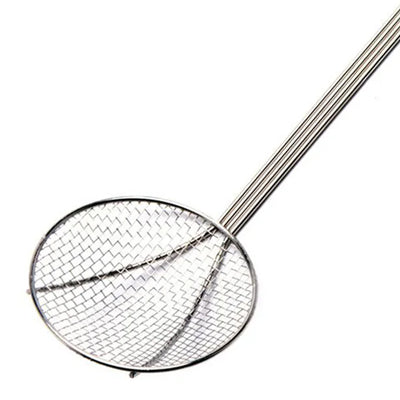 Bayou Classic 36In Mesh Skimmer, Long Handle Wire Scoop for Stockpots (Open Box)