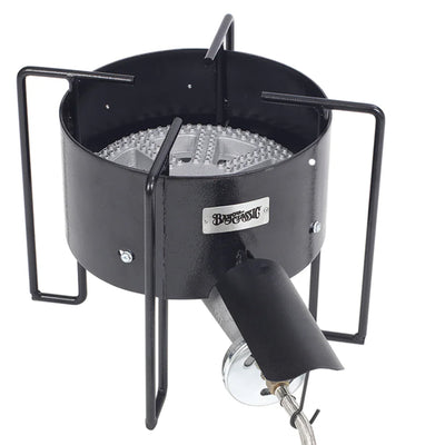 Bayou Classic Banjo Cooker, 16-Inch Propane Burner for Crawfish and Crab Boils