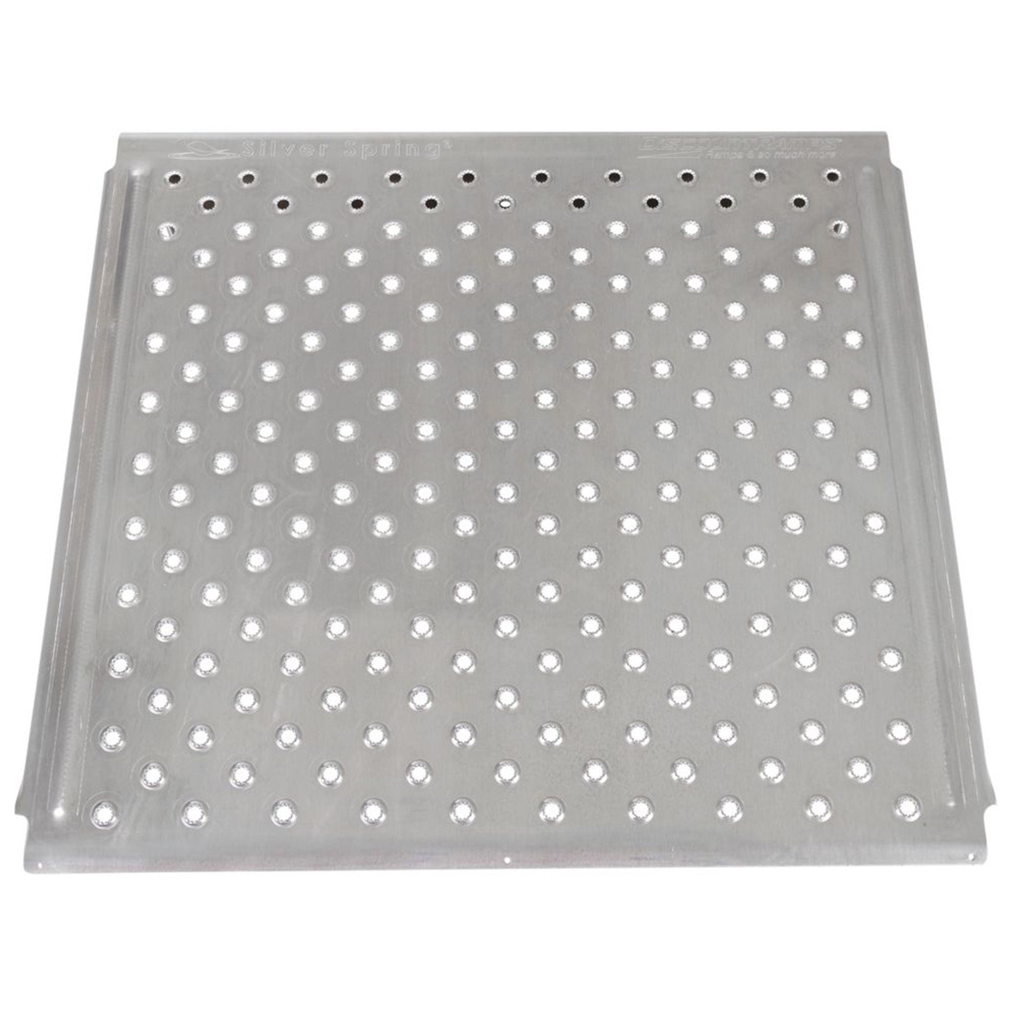 Silver Spring 26 In Adjustable Aluminum Wheelchair Door Threshold Ramp(Open Box)