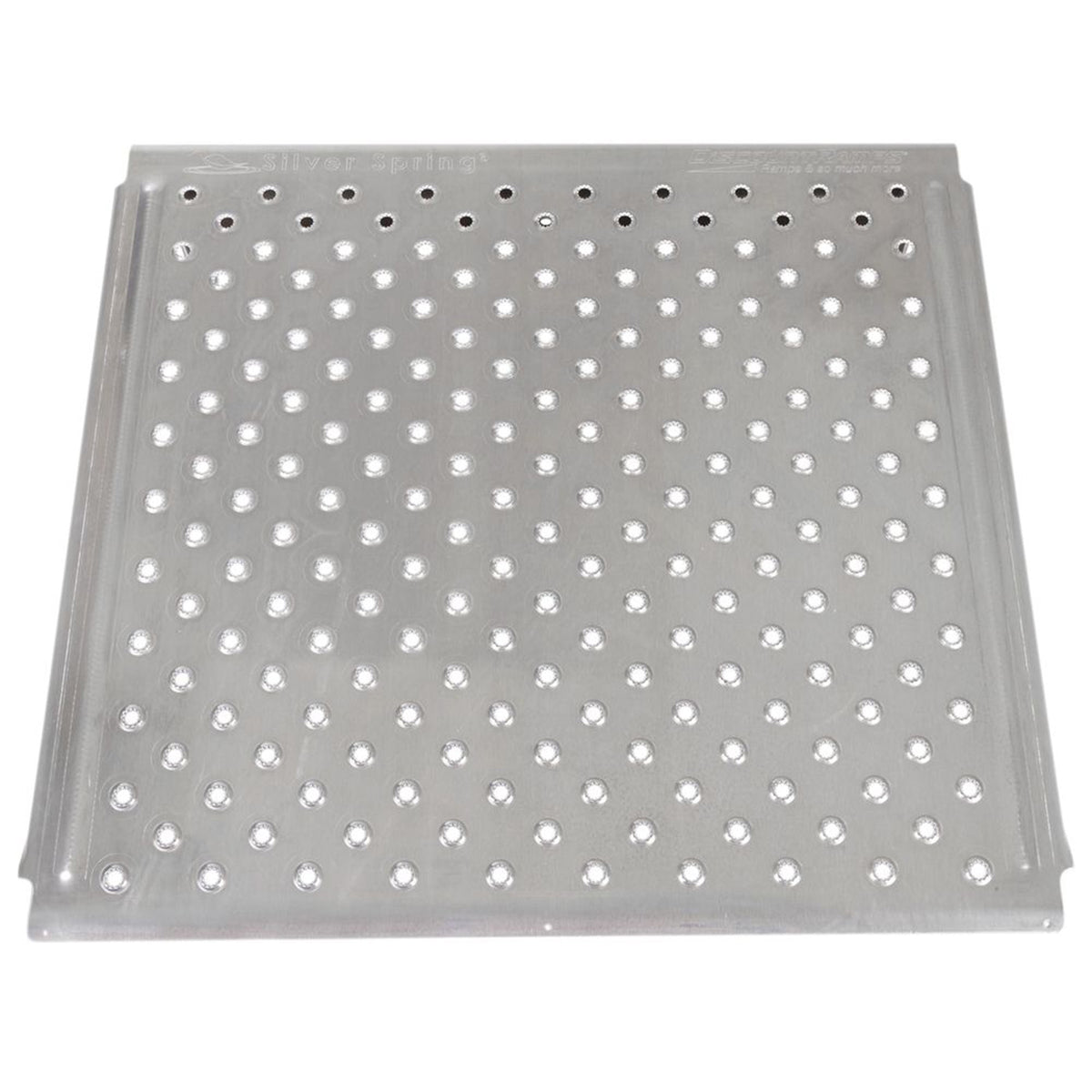 Silver Spring 24In Adjustable Aluminum Wheelchair Door Threshold Ramp (Open Box)