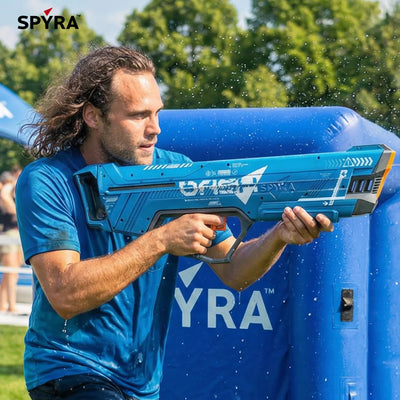 SpyraDash Water Blaster, 700ml Long Range Toy Gun for Outdoor Games, (Open Box) - VMInnovations