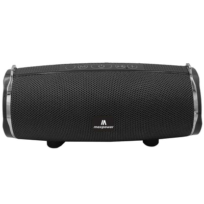 Max Power MPD189 Cyclone Rechargeable Bluetooth Speaker with Carry Strap, Blue