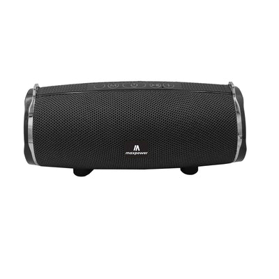 Max Power MPD189 Cyclone Rechargeable Bluetooth Speaker with Carry Strap, Red