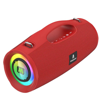 Max Power MPD437 Ultra Pro M2 Portable and Rechargeable Bluetooth Speaker, Red - VMInnovations