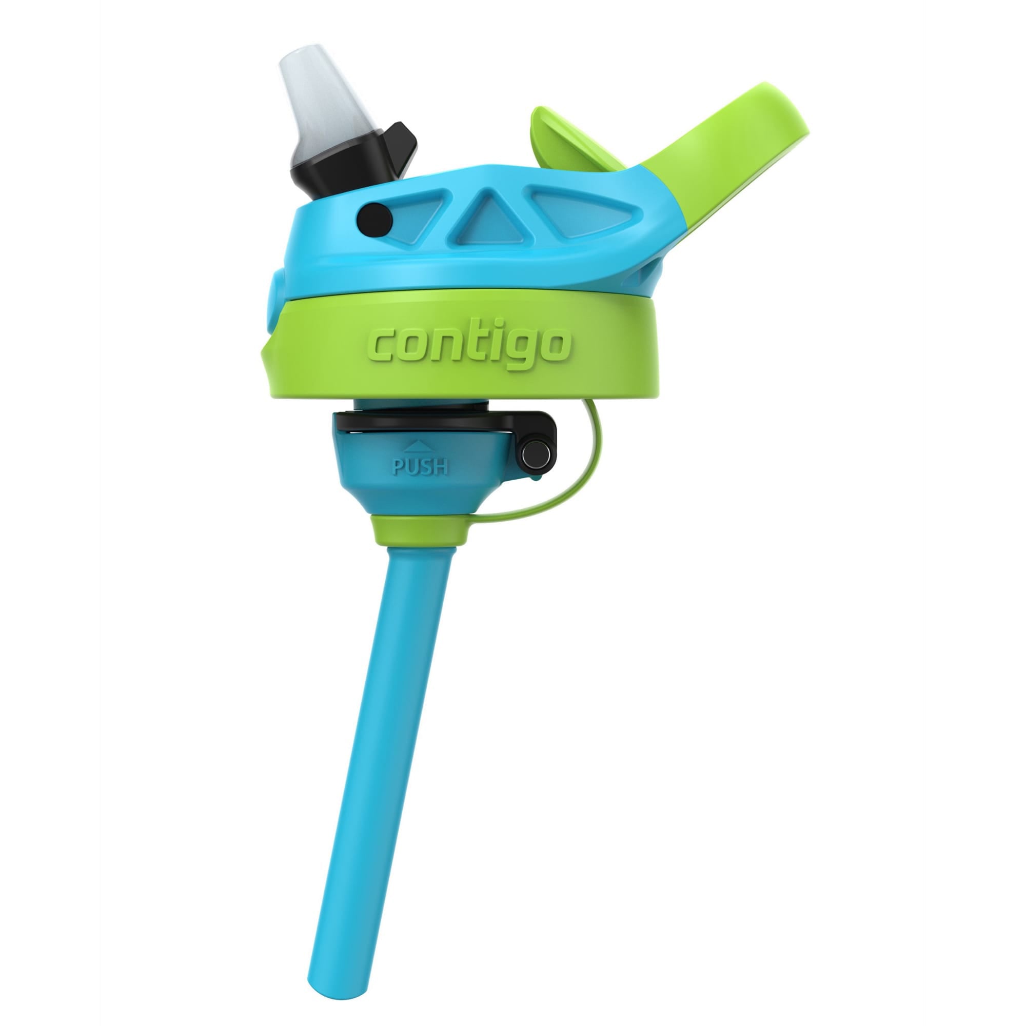 Contigo 2 Pack Kids Aubrey 14 oz Water Bottle w/AutoSpout Straw, Blue Raspberry - VMInnovations