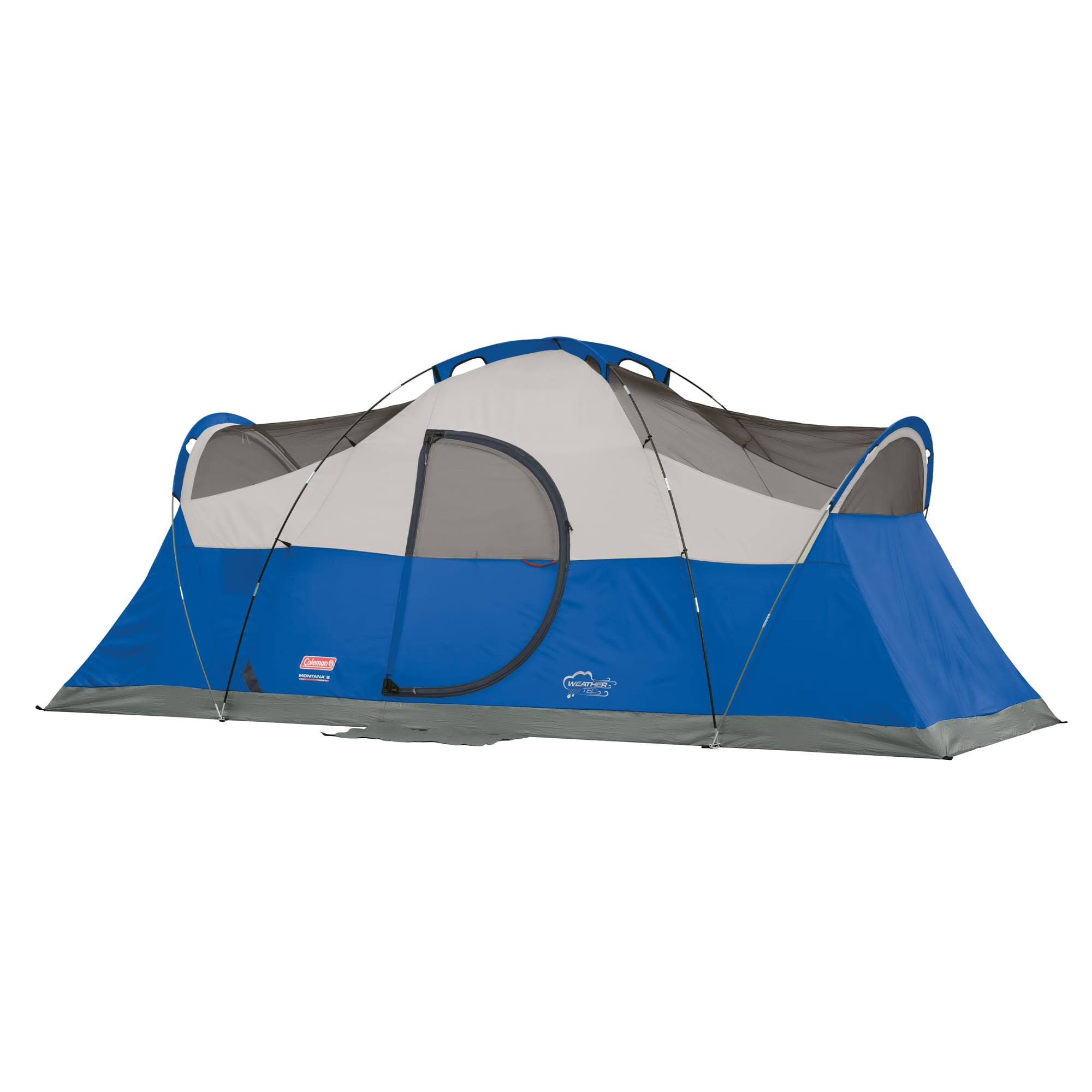 Coleman Montana 8-Person Camping Tent, Family Tent w/ Rainfly & E-Port(Open Box) - VMInnovations