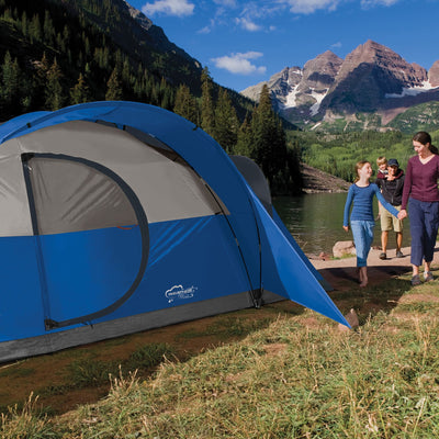 Coleman Montana 8-Person Camping Tent, Family Tent w/ Rainfly & E-Port(Open Box)
