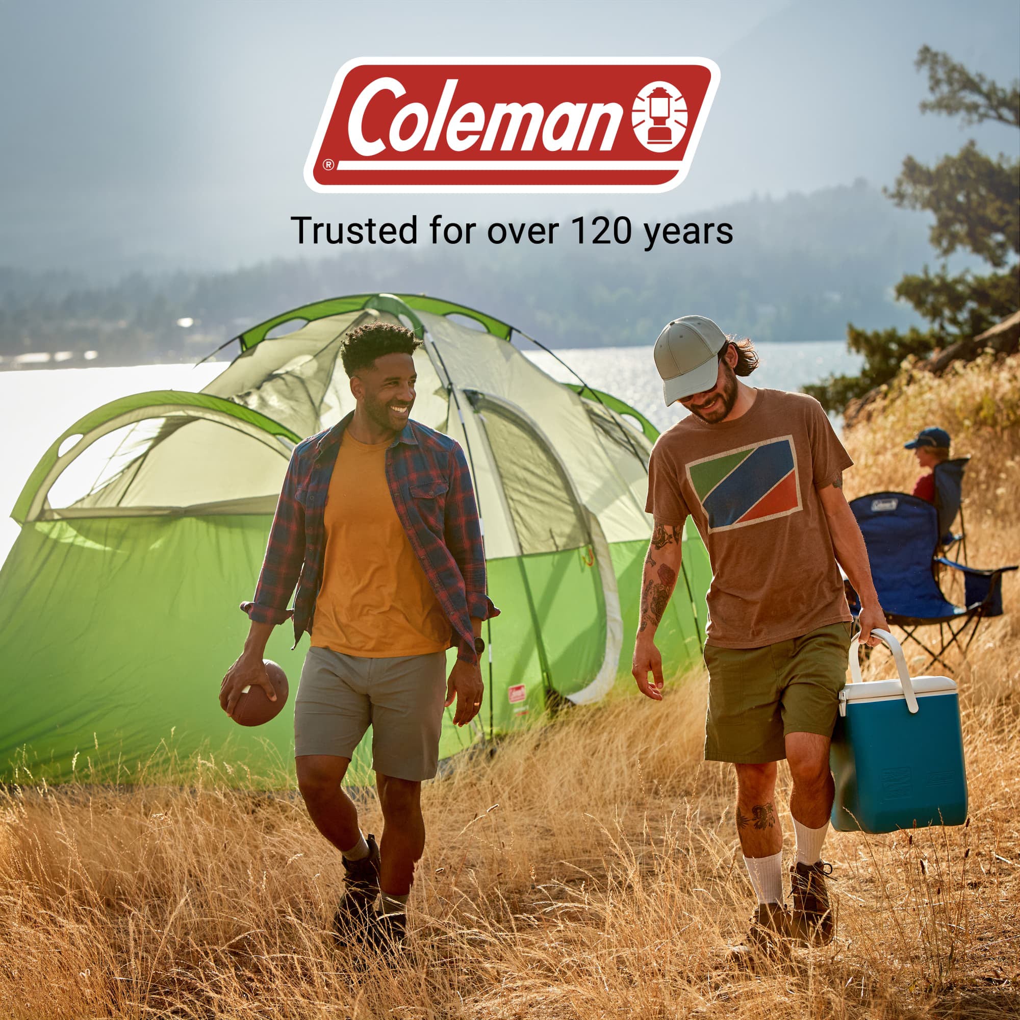 Coleman Montana 8-Person Camping Tent, Family Tent w/ Rainfly & E-Port(Open Box)