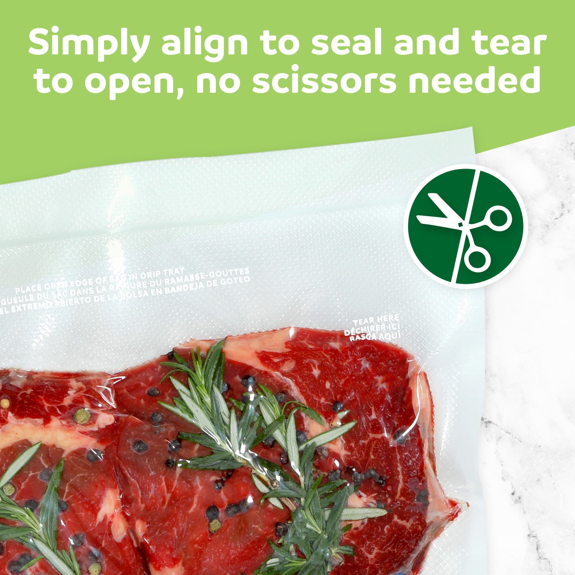 FoodSaver 20 Pack Heavy Duty Gallon Vacuum Seal Bags, BPA-Free Freezer Bags