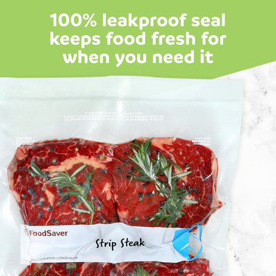 FoodSaver 20 Pack Heavy Duty Gallon Vacuum Seal Bags, BPA-Free Freezer Bags