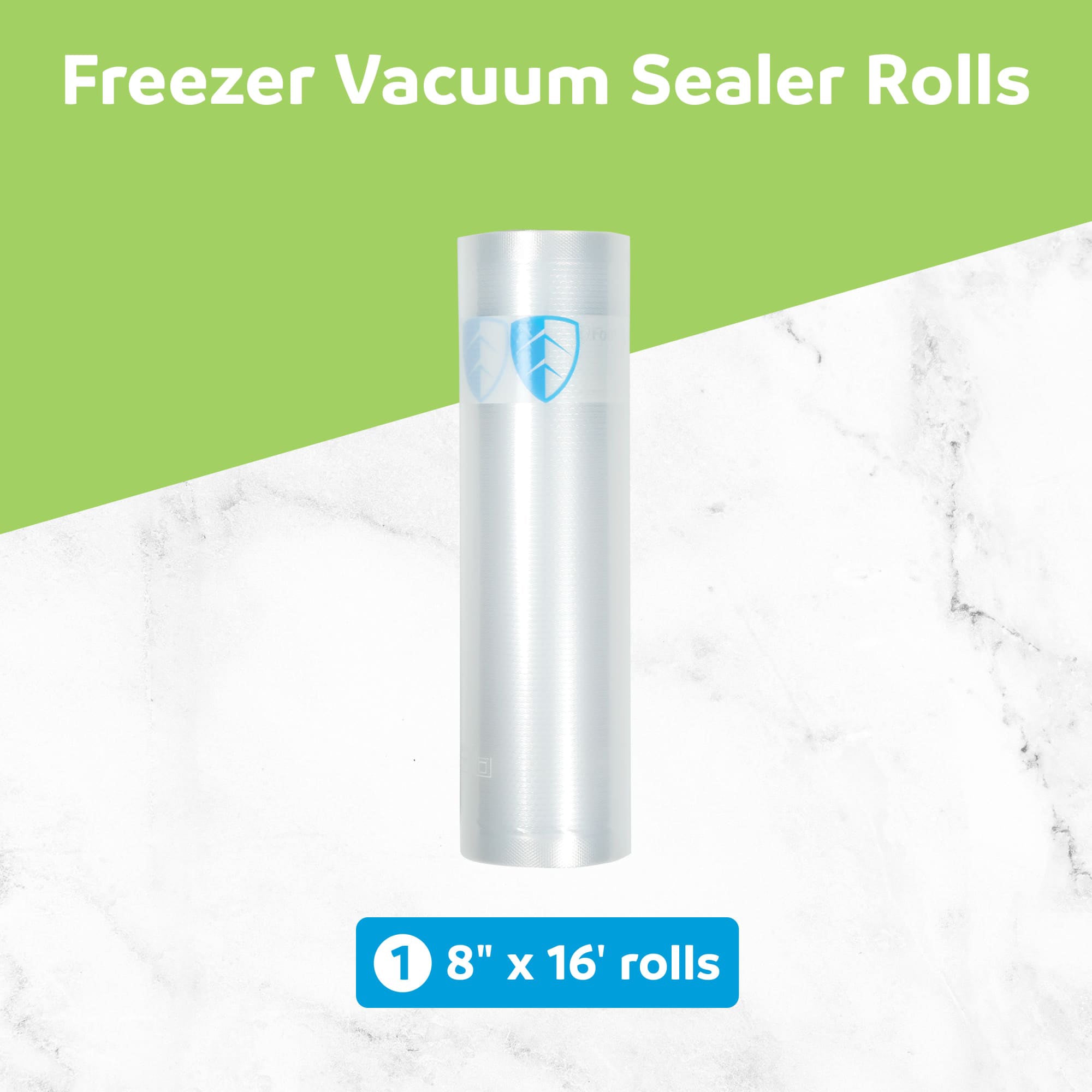 FoodSaver 44 Pack Pint Vacuum Seal, Pre-Cut BPA-Free Freezer Bags for Meal Prep - VMInnovations