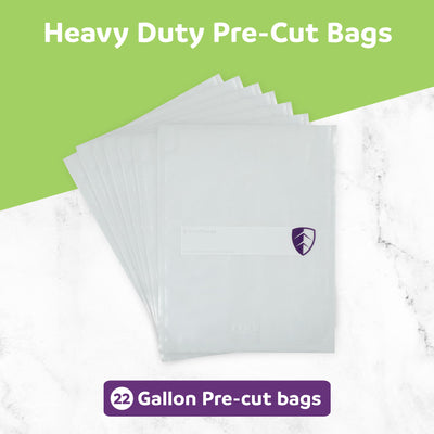 FoodSaver 22 Pack Heavy Duty Gallon Vacuum Seal Bags, BPA-Free Freezer Bags