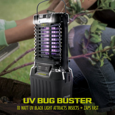 Sun Joe Cordless Indoor/Outdoor Bug Zapper, Battery and Charger, 24V-BZ100-LTE