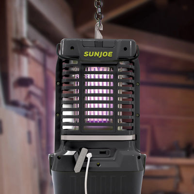 Sun Joe Cordless Indoor/Outdoor Bug Zapper, Battery and Charger, 24V-BZ100-LTE