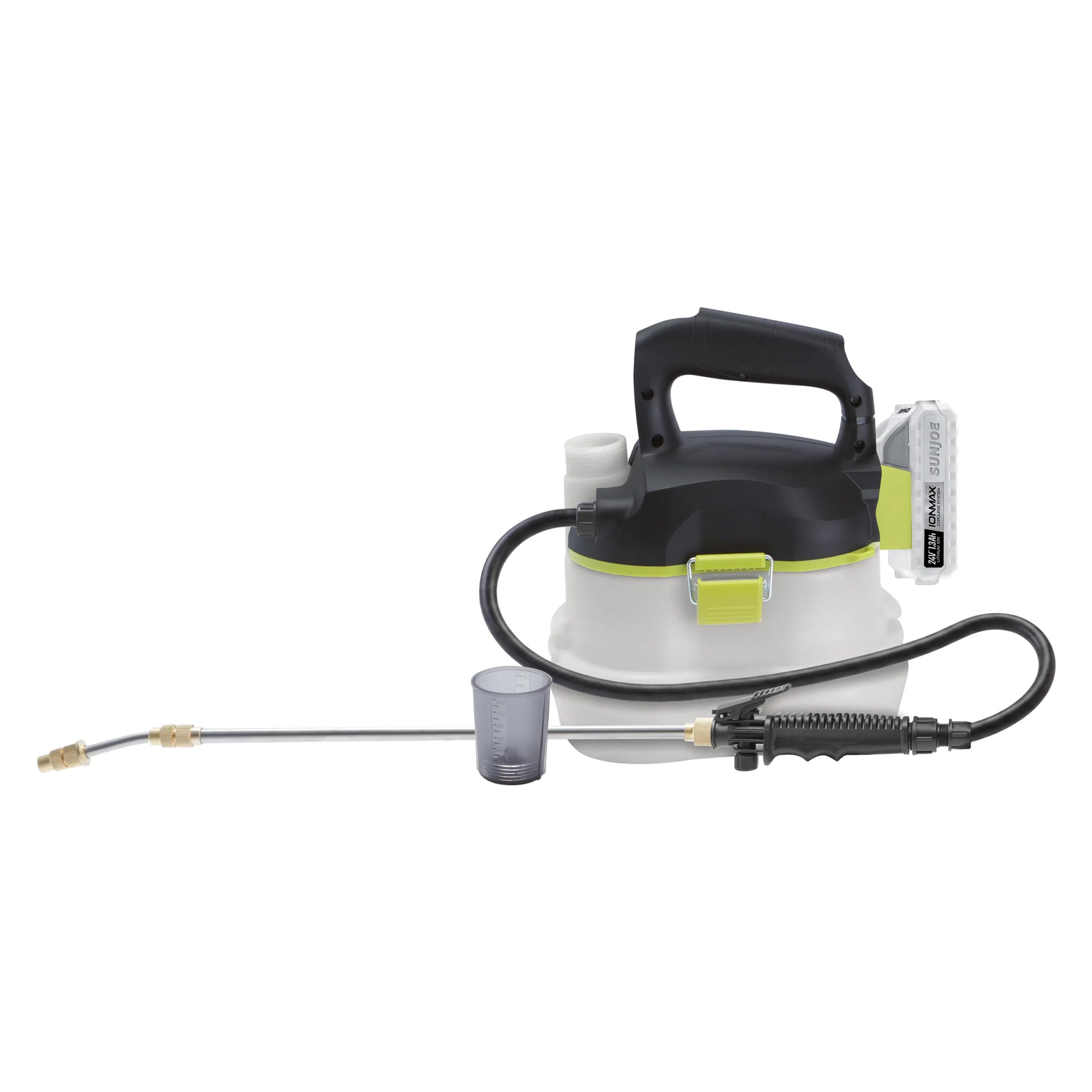 Sun Joe 24V Cordless Electric Garden Sprayer with Adjustable Wand, (Open Box)