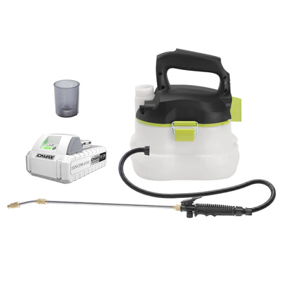 Sun Joe 24V Cordless Electric Garden Sprayer with Adjustable Wand, (Open Box)