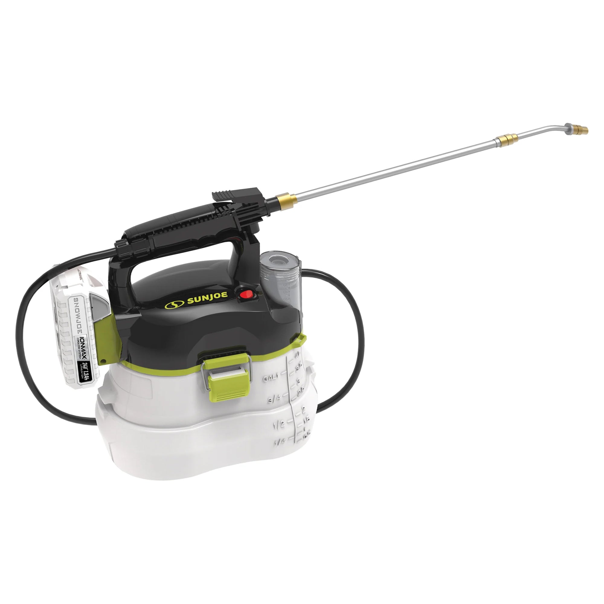 Sun Joe 24V Cordless Electric Garden Sprayer with Adjustable Wand, (Open Box)