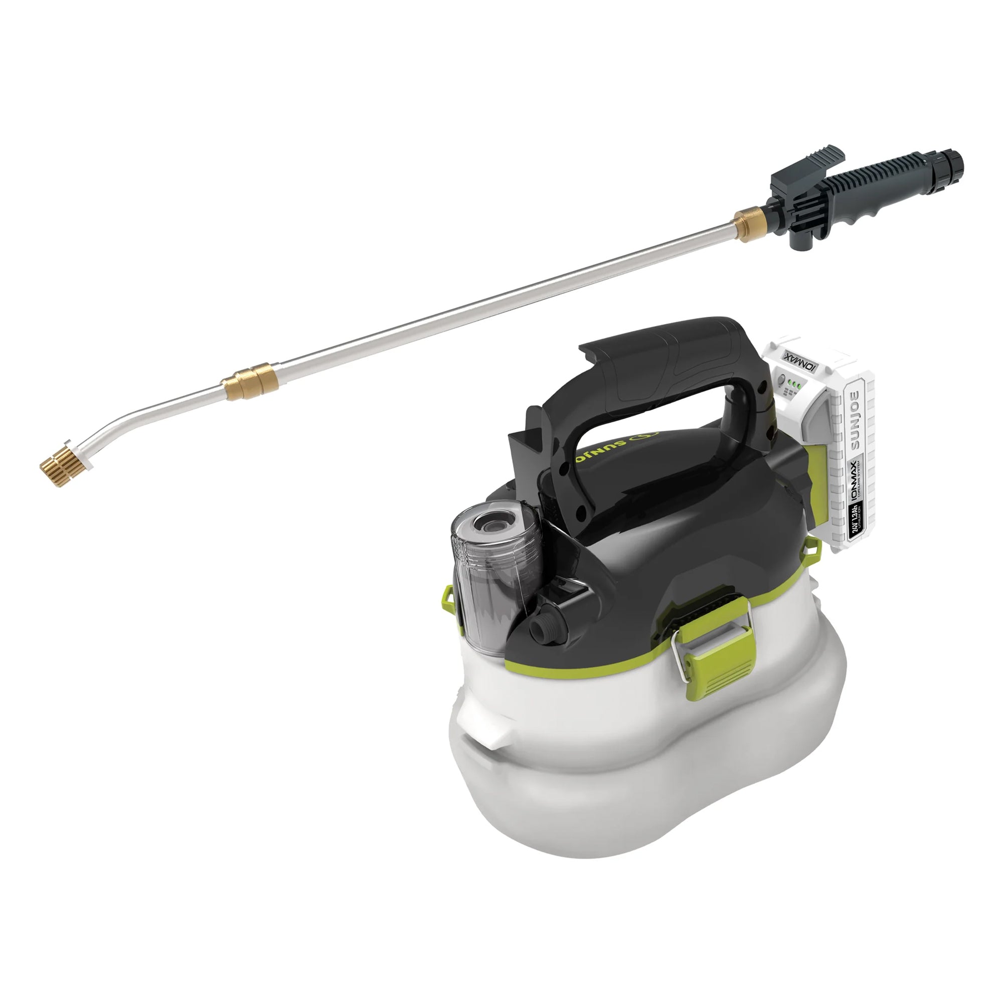 Sun Joe 24V Cordless Electric Garden Sprayer with Adjustable Wand, (Open Box)