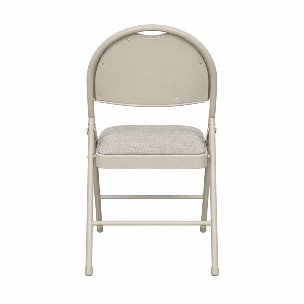 Sudden Comfort Set of 4 Double Padded Steel Frame High Back Chairs(Open Box)